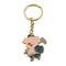 Fashion Simple Pig Key Ring