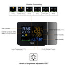 FanJu USB Operated Wireless Digital Colorful LCD Weather Station Projection