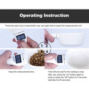 Measuring Spoon Cup Pet Food Water Scoop Kitchen Scale Spoon Portable Removable With Led Display Dog Feeding