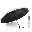 Auto Open/Close Windproof Travel Umbrella with UV Protection Tefloning Coating