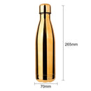 Water Bottle Stainless Steel 500ml