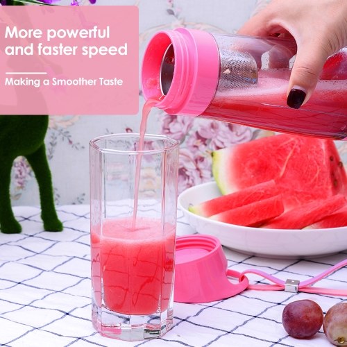 Mini Juicer Cup 430ml Fruit Juice Mixer