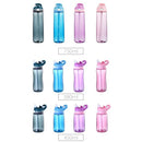 Water Bottle with Straw Portable Sports Water Cup