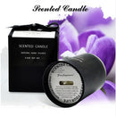 Scented Candles Nordic Black Lavender Aromatherapy Smokeless Candle