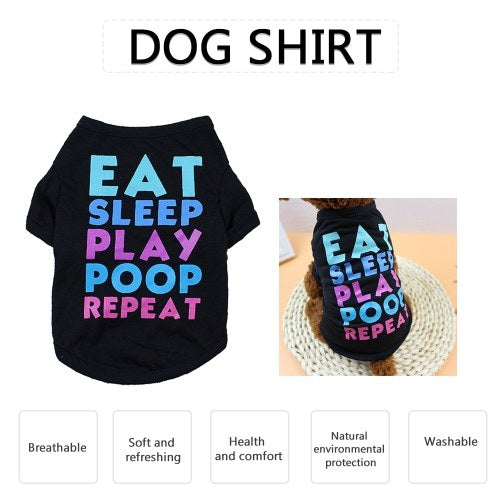 Dog Shirt Dog T-Shirts Dog Spring Summer Clothes