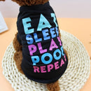 Dog Shirt Dog T-Shirts Dog Spring Summer Clothes