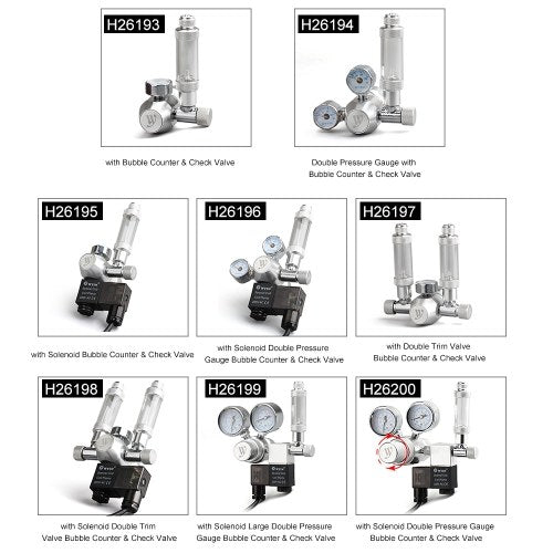 12V Output Voltage Aquarium CO2 Regulator
