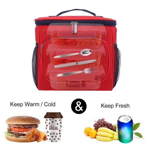 Insulated Lunch Bag Tote Box