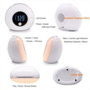 5 Watt Adjustable Alarm Clock Musical Sleep Lamp USB Color BT Speaker