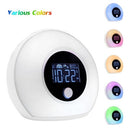 5 Watt Adjustable Alarm Clock Musical Sleep Lamp USB Color BT Speaker