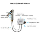 Automatic Touchless Sensor Bathroom Sink Faucet