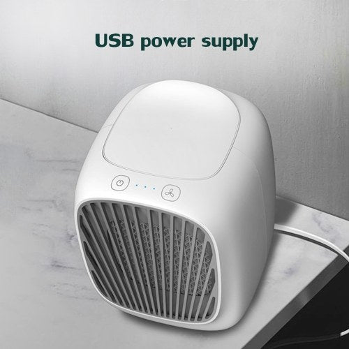 Portable Mini Air Conditioner Desktop Air Cooler Humidifier