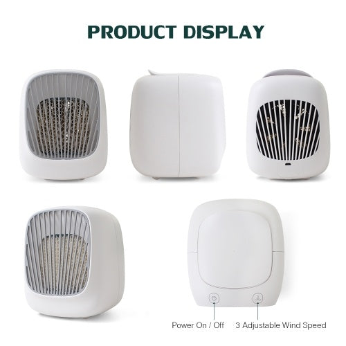 Portable Mini Air Conditioner Desktop Air Cooler Humidifier