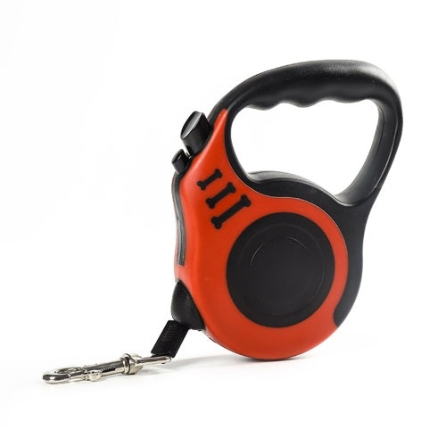 Dog Automatic Retractable Leash Non Slip Grip Upgraded Lock System(5 Meters)