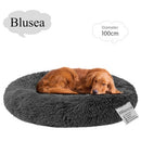 Blusea Soft Plush Round Pet Bed