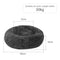 Blusea Soft Plush Round Pet Bed