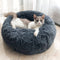 Blusea Soft Plush Round Pet Bed