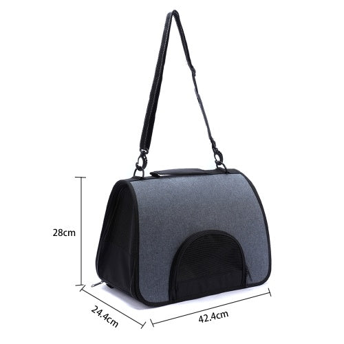 Portable Pet Cats Dogs Carrier Cat Dog Pet Travel Bag Designed for Travel Hiking Walking Outdoor for Weight within 4kg