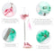 Pet Cat Treat Food Dispenser Ball Toy Interactive Treat Cat Toys Activity Snackball with LED Light Feather Bell