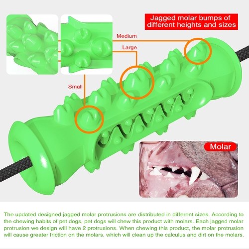 Pet Dog Molar Bite Chew Toy Dog Rope Pull Interactive Toy with Suction Cup for Pulling Chewing Teeth Cleaning