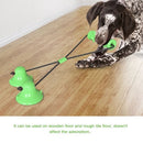 Pet Dog Molar Bite Chew Toy Dog Rope Pull Interactive Toy with Suction Cup for Pulling Chewing Teeth Cleaning