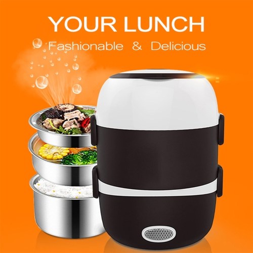 Electric Lunch Box Rice Cooker Food Warmer Bento Lunch Box