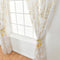 Sheer Curtains Feather Print Window Screen Curtains