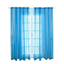 Sheer Curtains Little Star Print Window Screen Curtains