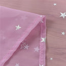 Sheer Curtains Little Star Print Window Screen Curtains