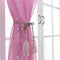 Sheer Curtains Little Star Print Window Screen Curtains