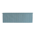 Valance Grid Stripe Style Blackout Window Curtain