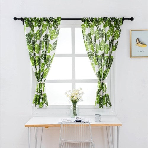 Valance Paris Tower Printing Blackout Window Curtain