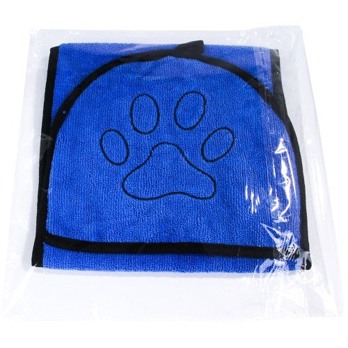 Dog Bath Towels w/ Hand Pockets