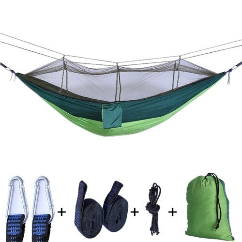 Camping Hammock With Mesh Net