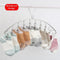 Clothes Hanger 10 Clips Stainless Steel