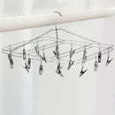 Clothes Hanger 20 Clips Stainless Steel Clothespins