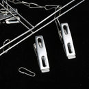 Clothes Hanger 20 Clips Stainless Steel Clothespins