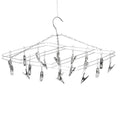 Clothes Hanger 20 Clips Stainless Steel Clothespins