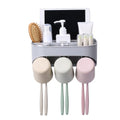 Multi-functional Wall-mounted Toothbrush Holder