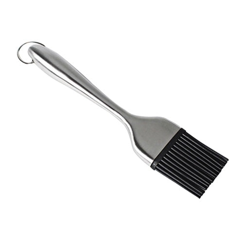 Sauce Basting Brush Barbecue BBQ Grill Pastry Brush Heat Resistant Baking Cooking Silicone Long Brush Stainless Steel Handles