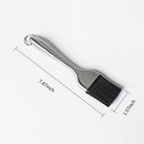 Sauce Basting Brush Barbecue BBQ Grill Pastry Brush Heat Resistant Baking Cooking Silicone Long Brush Stainless Steel Handles