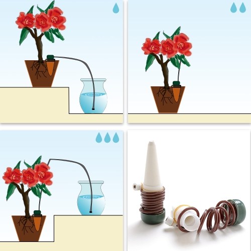 Automatic Plant Waterers Potted Flower Self Watering Stakes Devices