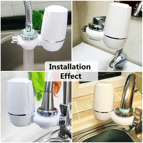 White Tap Faucets Water Filter