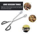 Scissor Tongs Barbecue BBQ Grill Pastry Tongs