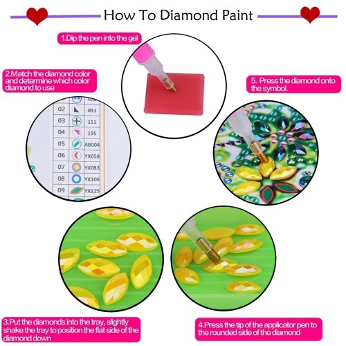 5D DIY Diamond Painting with Frames