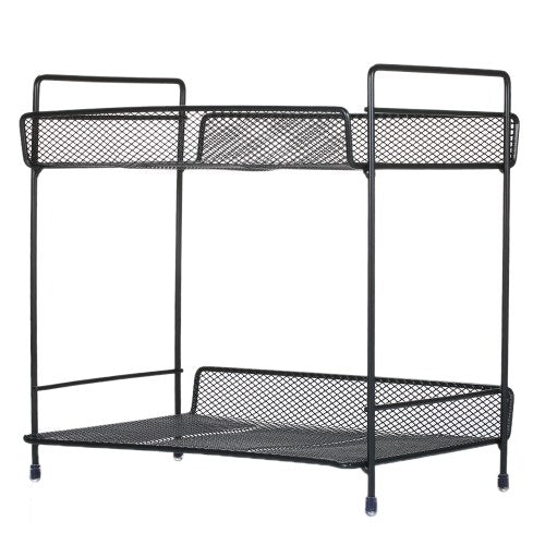 2-Tier Metal Mesh Storager Basket