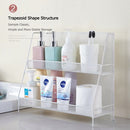 2-Tier Basket Storage Organizer Metal Mesh