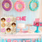 9 Capacity Wooden Household Decoration Doughnut Rack for Wedding Supplies Birthday Party Baby Shower