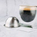 Stainless Steel Fillable Coffee Capsules Reusable Coffee Capsule Cup Filter