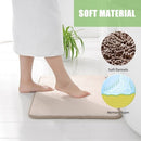 Bath Mat Toilet Rug Memory Foam Soft Flannel Floor Rug